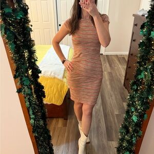 Bailey 44 Multicolor Striped Mini Dress